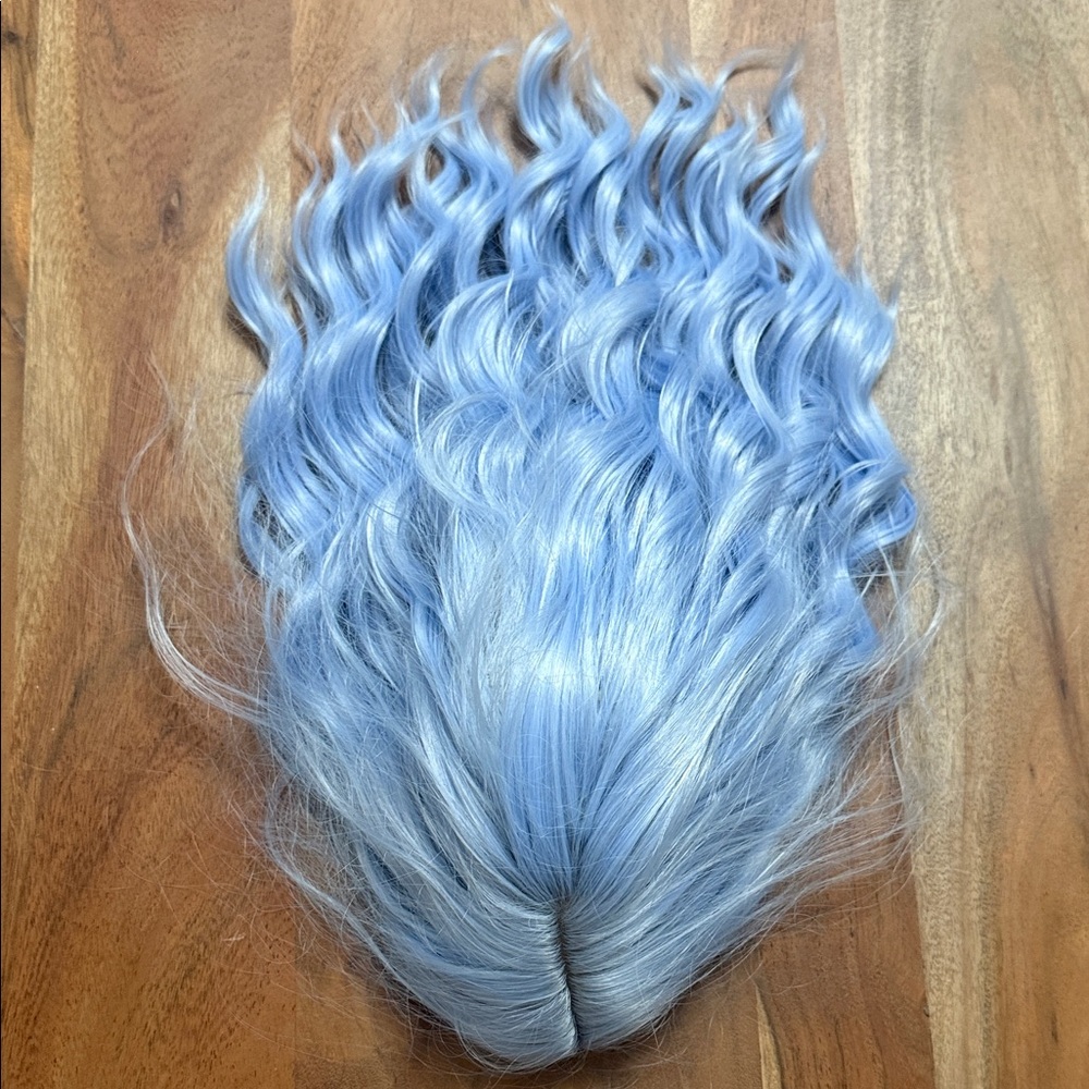 Blue Wavy Hair Wig